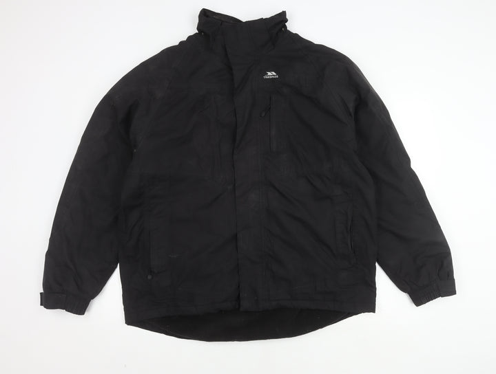 Trespass Men's Black Waterproof Jacket L