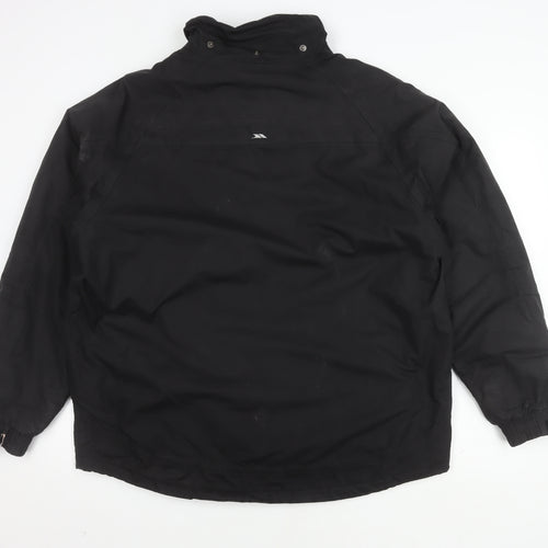 Trespass Men's Black Waterproof Jacket L