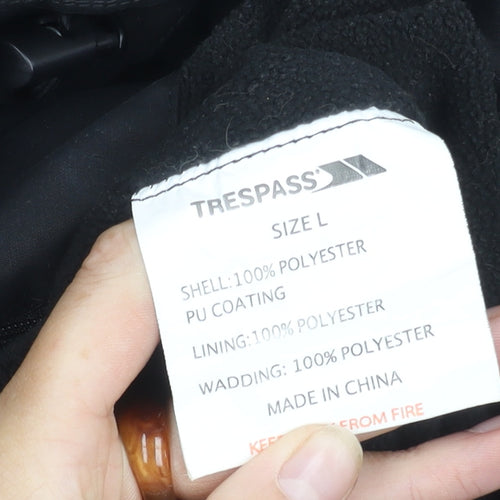 Trespass Men's Black Waterproof Jacket L
