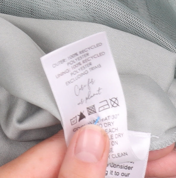 Anaya Women’s Green Formal Long Off the Shoulder Dress