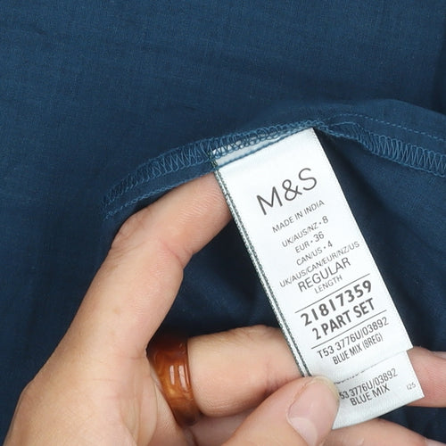 Marks and Spencer Women's Blue Dress Size 8