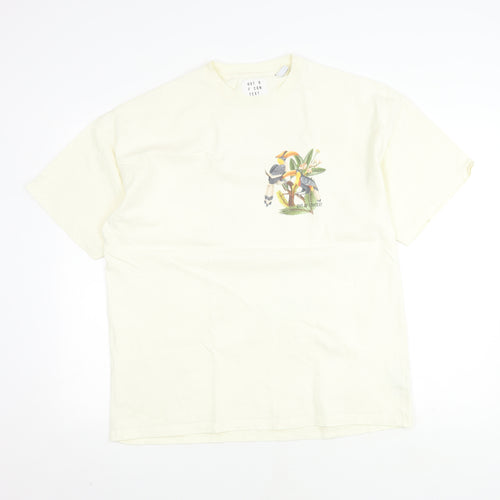 Out of Context Ivory T-Shirt Unisex Medium Nature