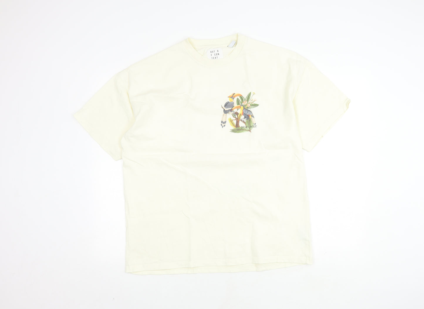Out of Context Ivory T-Shirt Unisex Medium Nature