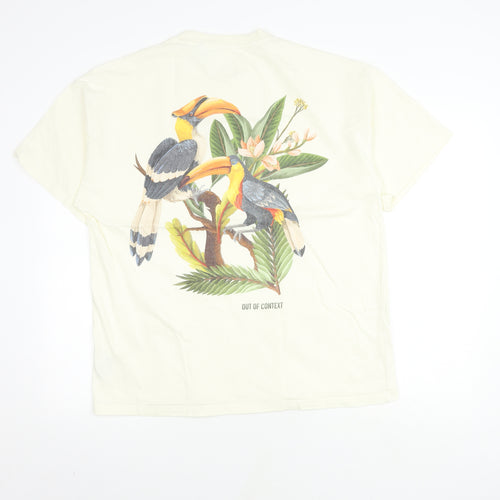 Out of Context Ivory T-Shirt Unisex Medium Nature