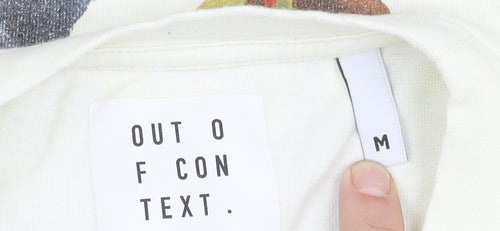 Out of Context Ivory T-Shirt Unisex Medium Nature