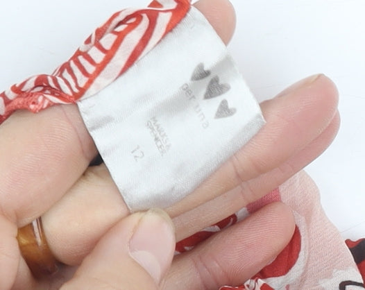 Per Una Women's Multicoloured Floral Camisole Tank - Size 12