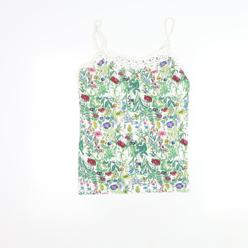 Oasis Women's Multicoloured Floral Camisole Tank M