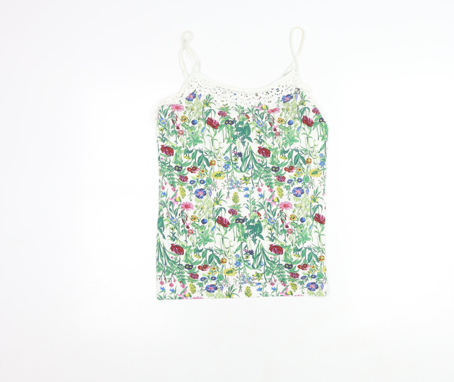 Oasis Women's Multicoloured Floral Camisole Tank M