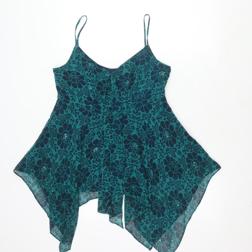 Planet Women's Multicoloured Silk Camisole Top Size 12