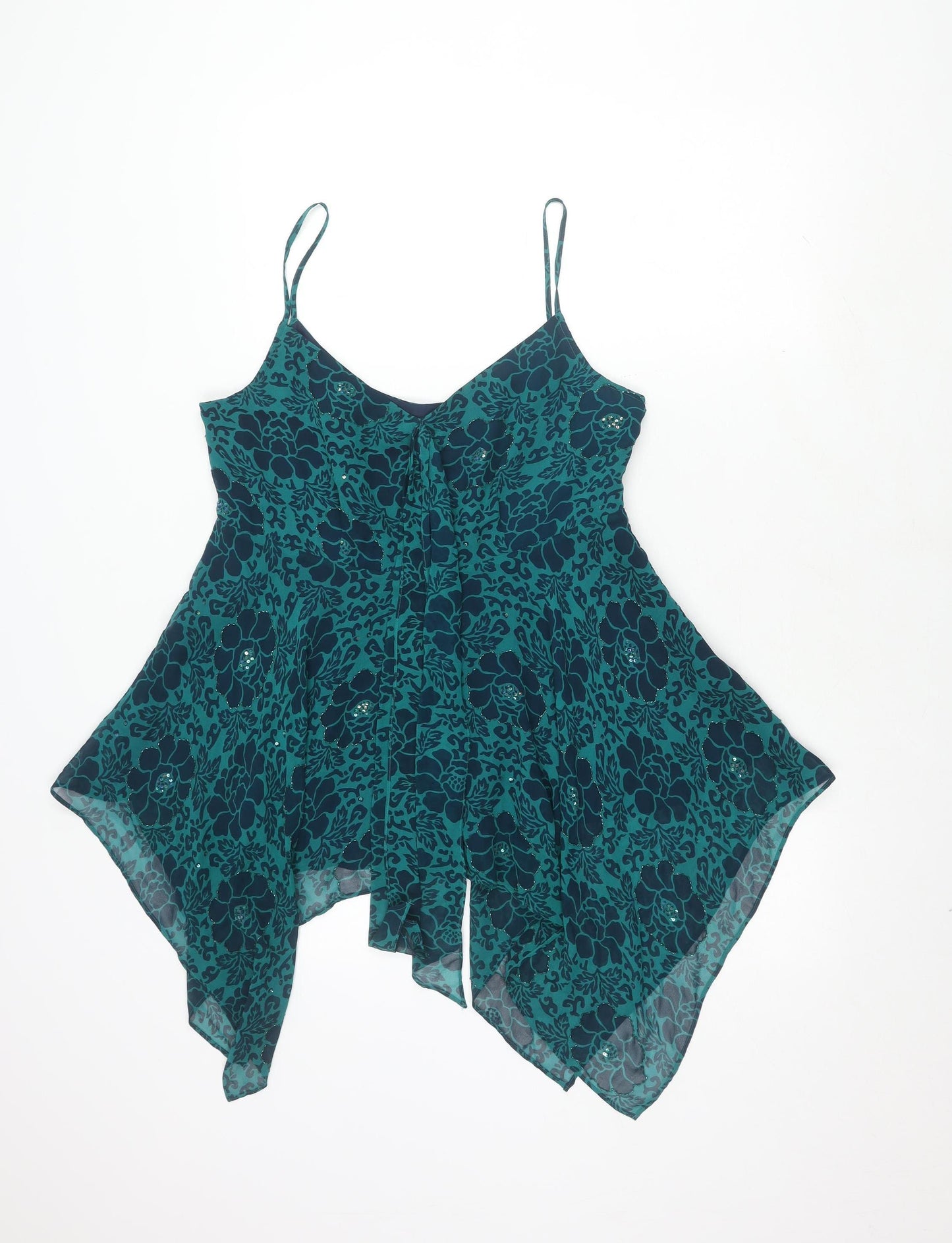 Planet Women's Multicoloured Silk Camisole Top Size 12