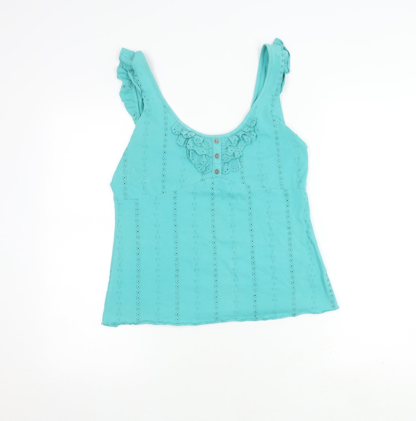 Marks and Spencer Green Camisole Blouse Size 14