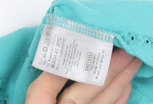 Marks and Spencer Green Camisole Blouse Size 14