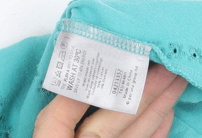 Marks and Spencer Green Camisole Blouse Size 14