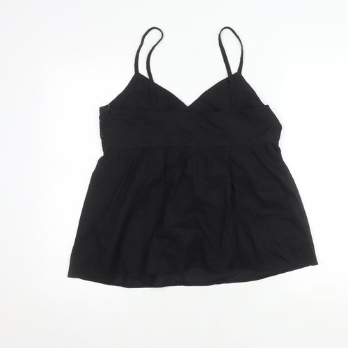 Marks and Spencer Women's Black Camisole Lace Trim Size 12