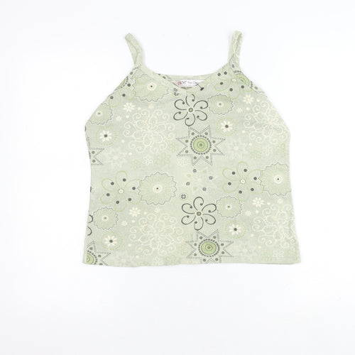 EWM Pure Classics Floral Camisole Tank Women Size 14