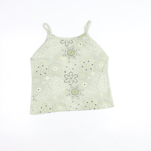 EWM Pure Classics Floral Camisole Tank Women Size 14