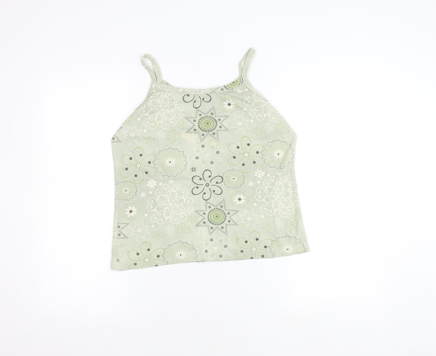 EWM Pure Classics Floral Camisole Tank Women Size 14