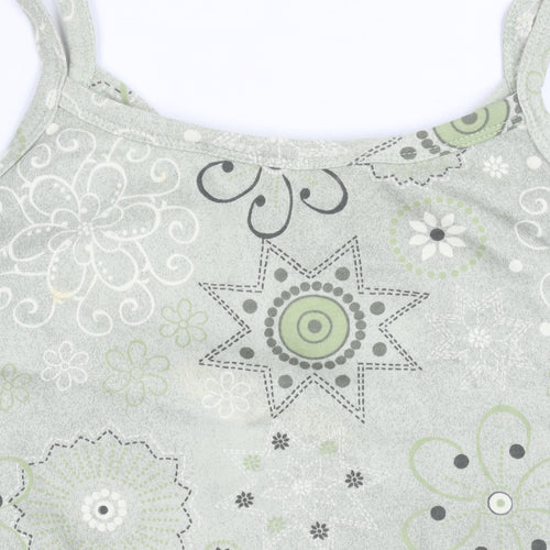 EWM Pure Classics Floral Camisole Tank Women Size 14