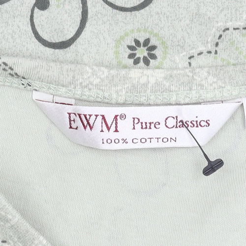 EWM Pure Classics Floral Camisole Tank Women Size 14