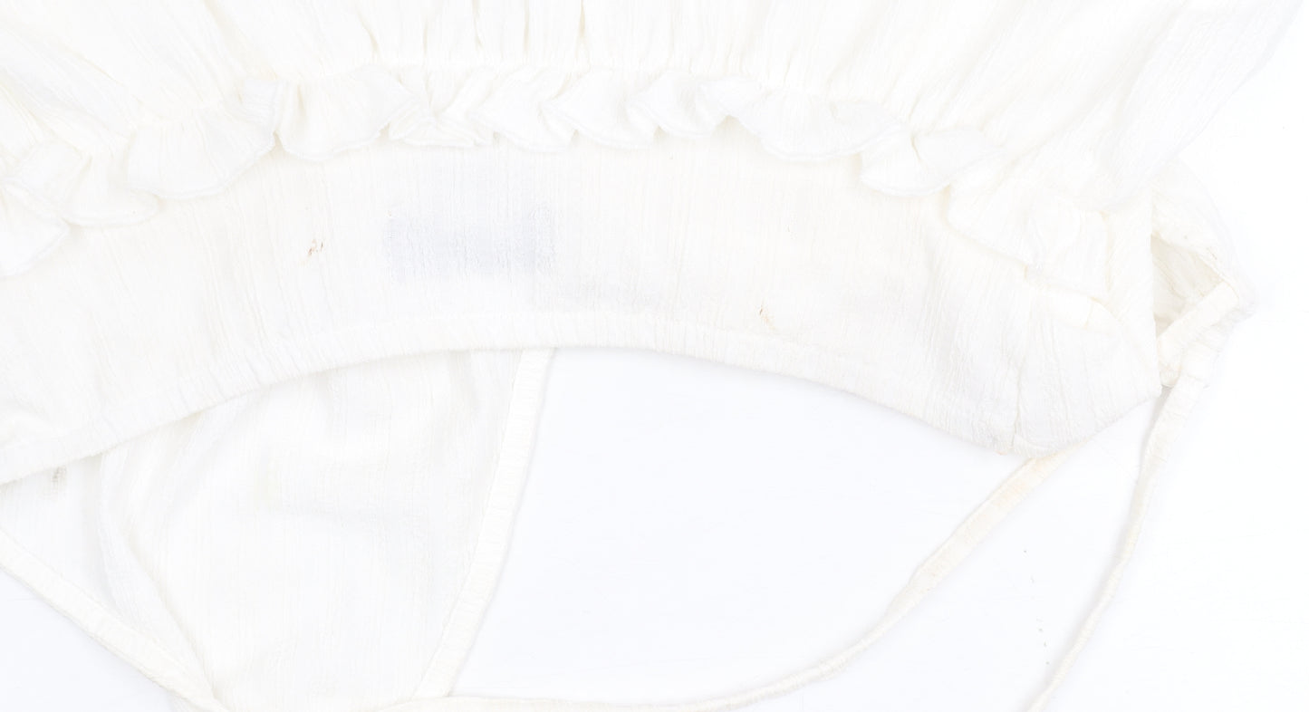 Coast Women's White Halter Camisole, Size 10