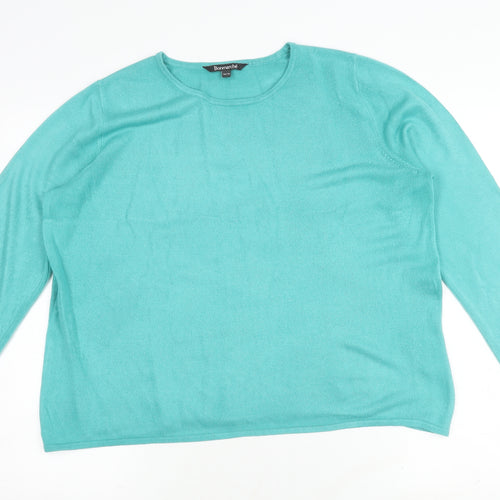 Bonmarché Women's Blue Pullover Jumper Size 16/18