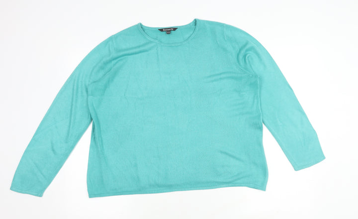 Bonmarché Women's Blue Pullover Jumper Size 16/18