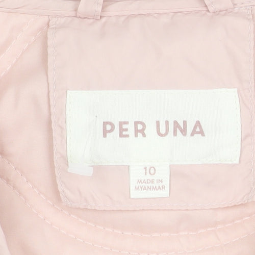 Marks and Spencer Women's Pink Quilted Jacket