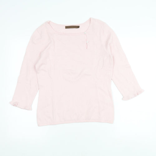 Fenn Wright Manson Women's Pink Jumper, L, Boat Neck