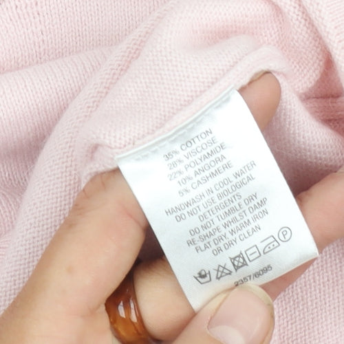 Fenn Wright Manson Women's Pink Jumper, L, Boat Neck