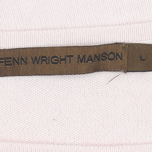 Fenn Wright Manson Women's Pink Jumper, L, Boat Neck