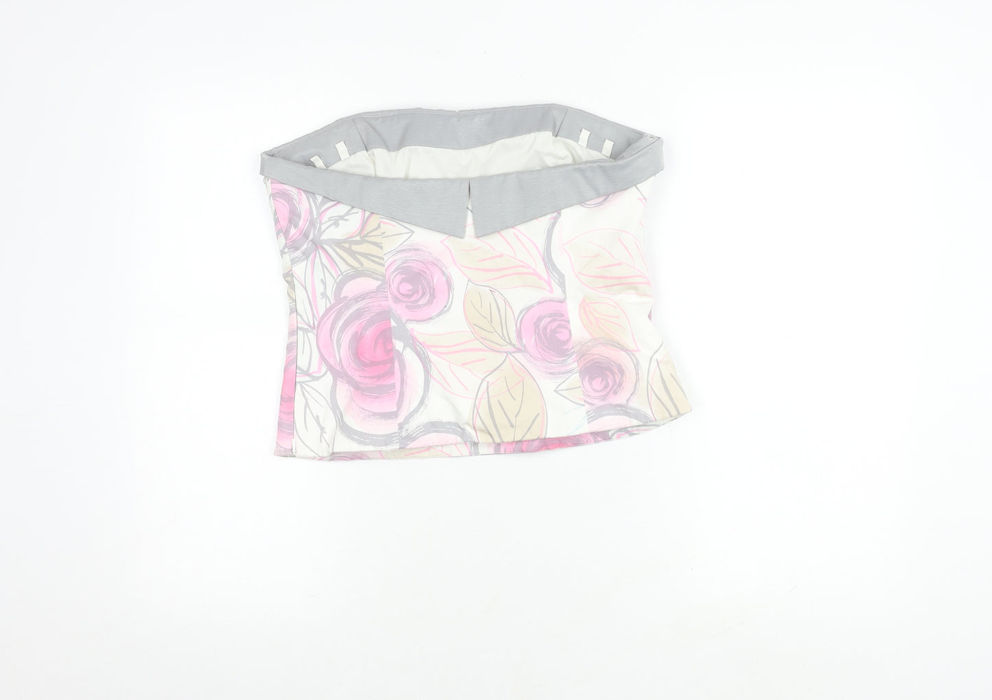 Coast Women's Floral Cropped Top - Size 14, Multicoloured