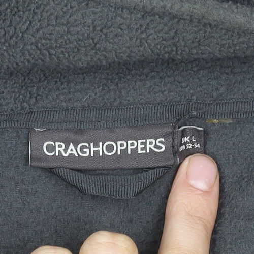 Craghoppers Men's Black Fleece Jacket L