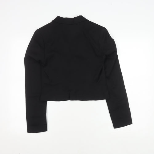 H&M Women’s Black Cropped Blazer Size 8