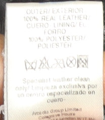 Dorothy Perkins Women's Black Leather Jacket Size 16