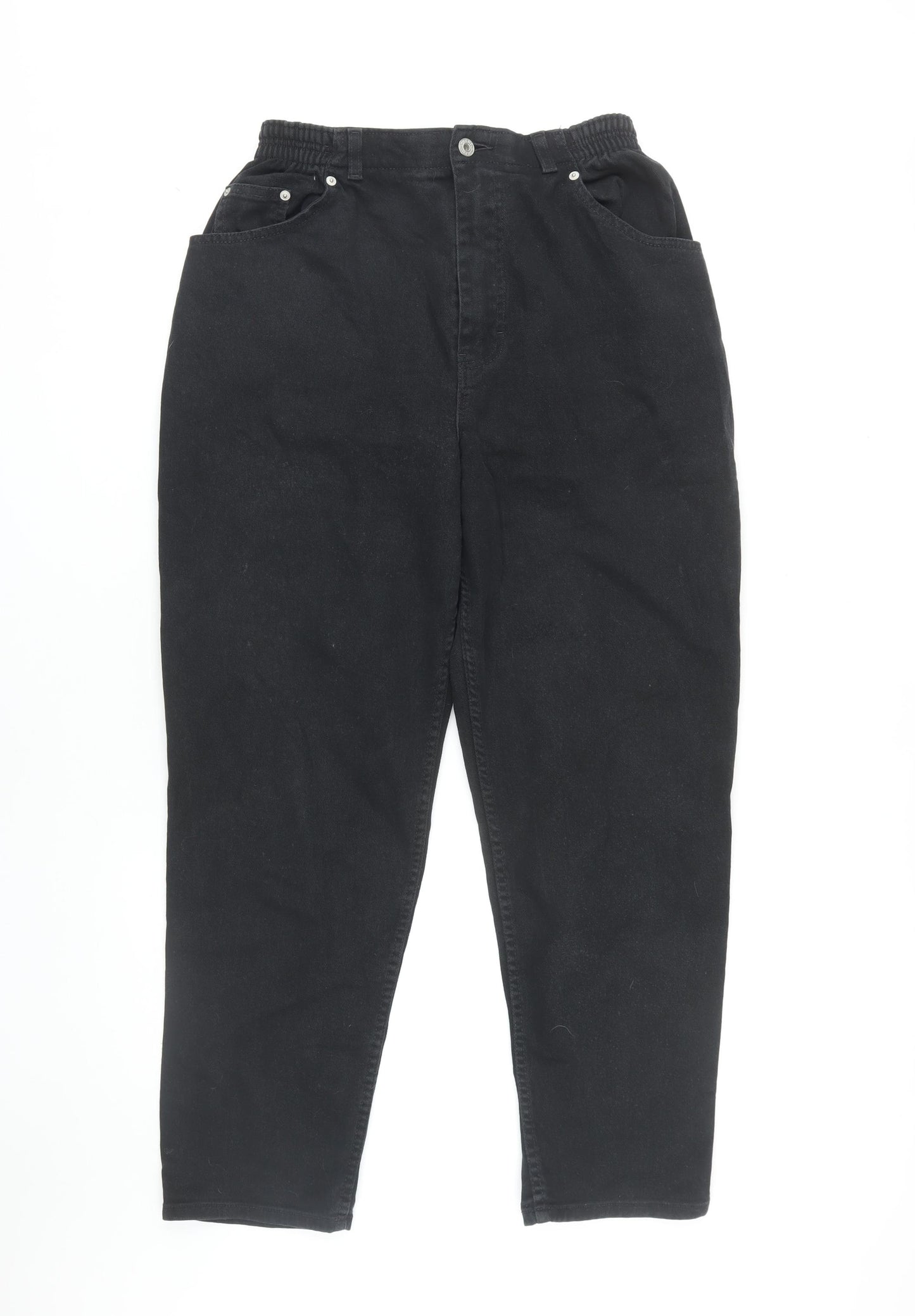 Marks and Spencer Women's Black Denim Jeans Size 16