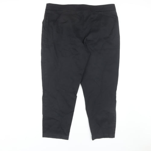 Marks and Spencer Women's Black Trousers Size 16