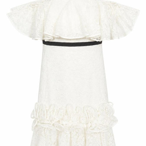 V by Very Women's Ivory Off Shoulder Party Dress Size 14