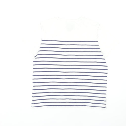 Burton Men's Striped T-Shirt White L