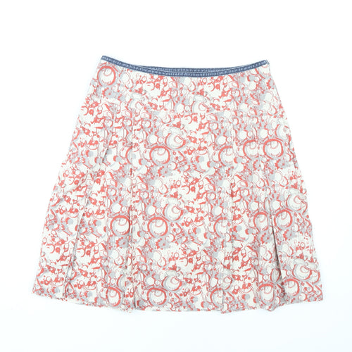 Fat Face Women's Multicoloured A-Line Skirt