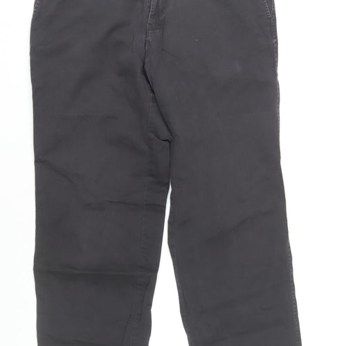 Marks and Spencer Men's Black Chino Trousers - 34 Regular