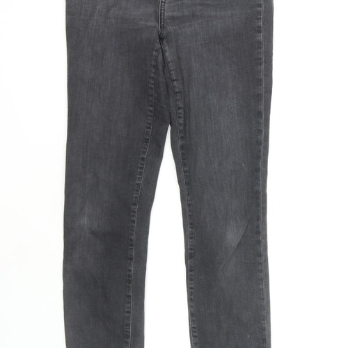 & Denim Women's Black Skinny Jeans Size 30 High Waist Denim