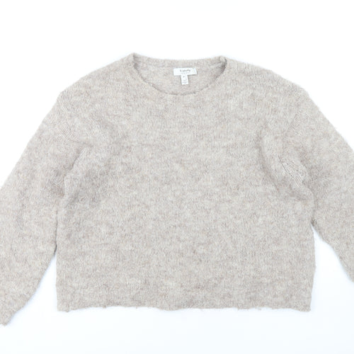 b.young Beige Women's Pullover Jumper Size M