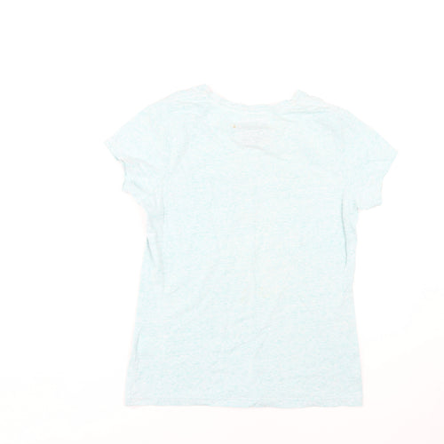 Superdry Women's Blue T-Shirt M - Casual Comfort