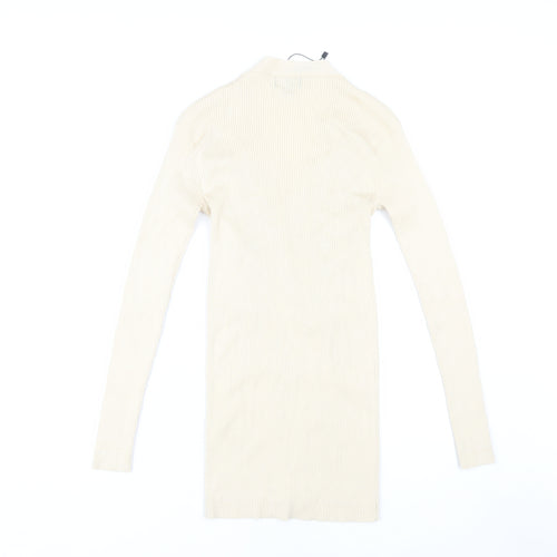 PrettyLittleThing Women's Beige XS Cardigan