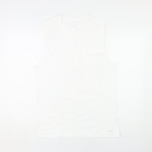 Jockey Men's White XXL Sleeveless T-Shirt