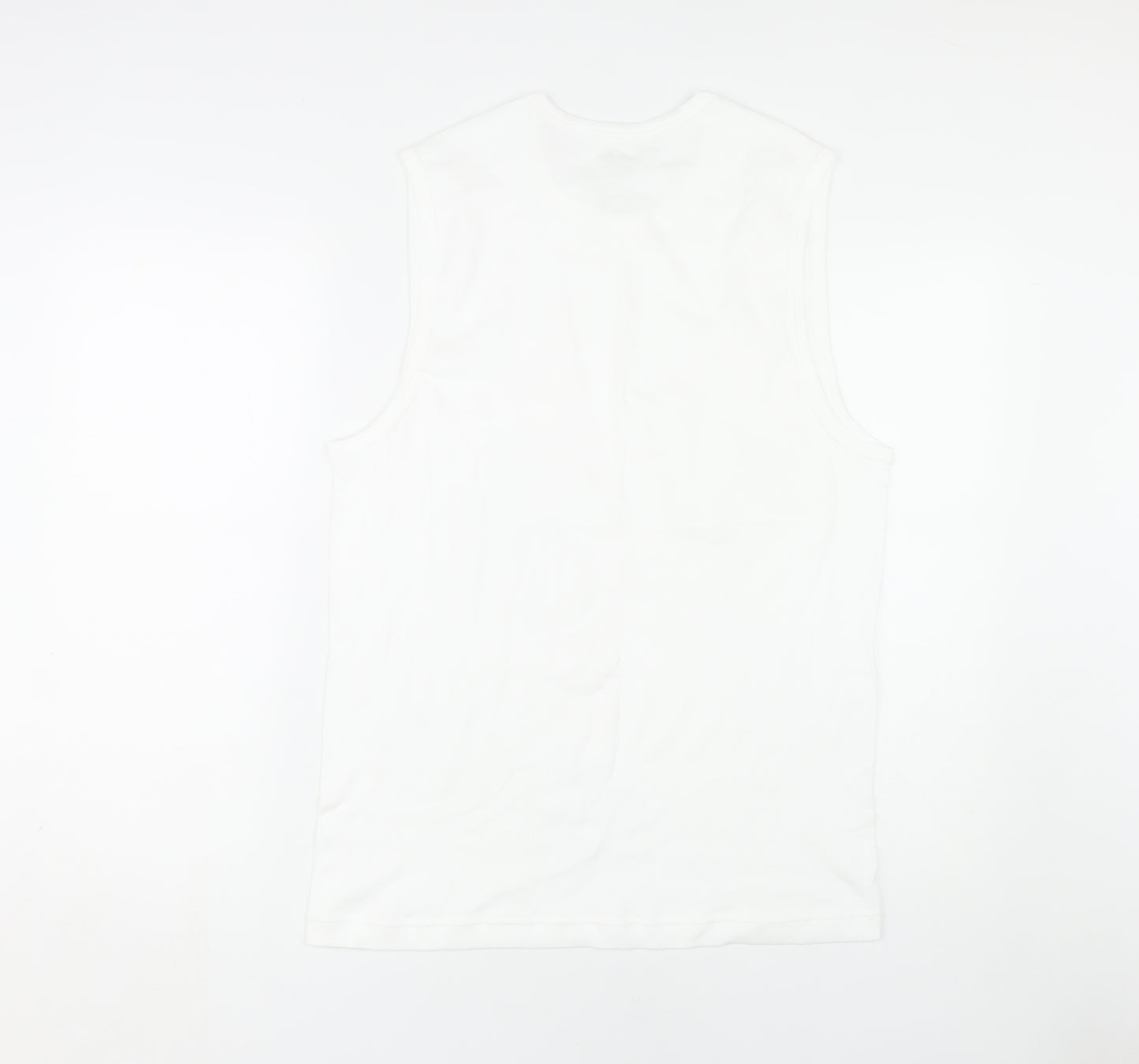 Jockey Men's White XXL Sleeveless T-Shirt
