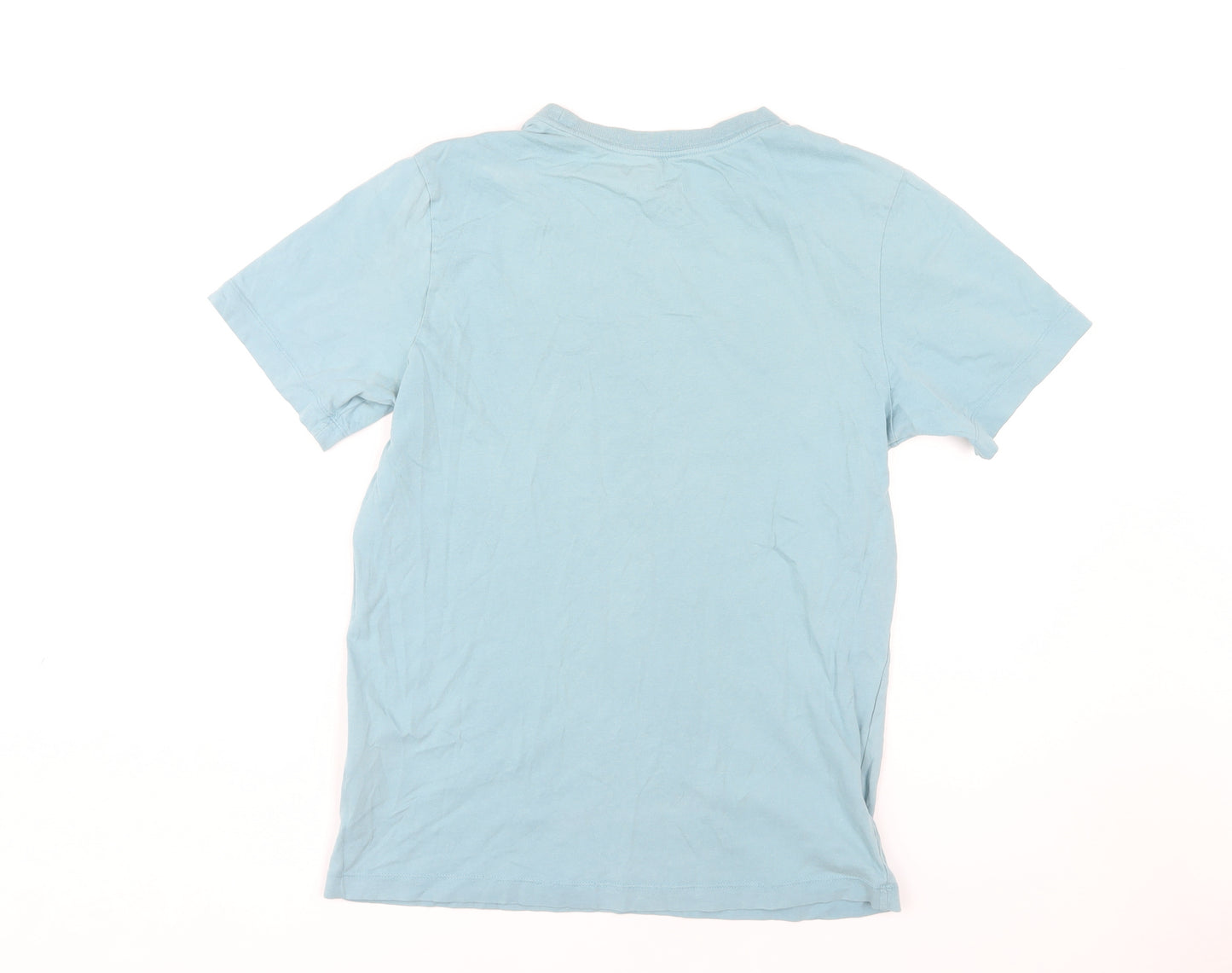 Nike Men's Blue Crew Neck T-Shirt S - Casual Style