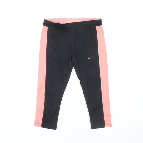 Nike Women's Black Pink Compression Leggings S