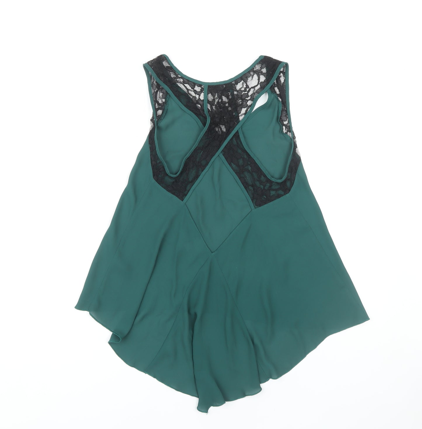 ASOS Women Green Camisole Blouse UK 8 Petite