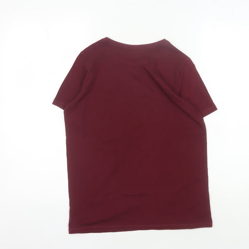 Harry Potter Unisex Kids Red Graphic T-Shirt - Size L